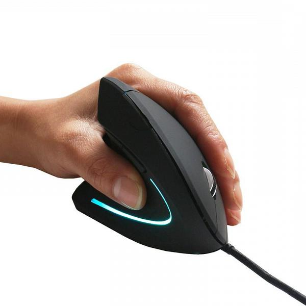 עכבר ארגונומי לשמאליים Digital Wired Vertical LEFT Hand | מקלדות עכברים  ושלטים | זיגזג פתרונות מחשוב