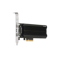 Icy Dock EZConvert Ex Pro M.2 NVMe SSD to PCIe 3.0/4.0 x4 Adapter with Heat Sink & PCIe Bracket