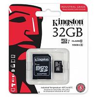   Kingston Industrial-Temperature MicroSD UHS-I 32GB + SD Adapter
