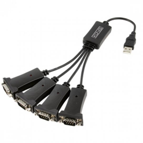 FTDI USB2.0 To Serial RS232 4-port Adapter 3