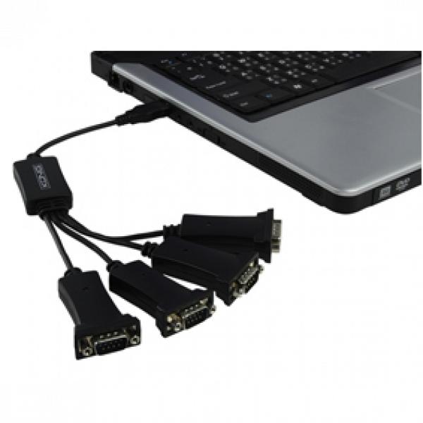 FTDI USB2.0 To Serial RS232 4-port Adapter 4