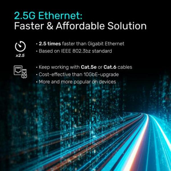 Unitek USB-C to 2.5GbE Ethernet Adapter 5