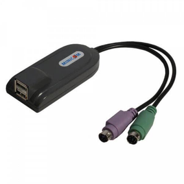 מתאם אקטיבי TRIPP LITE USB to PS2 | מקלדות עכברים ושלטים | זיגזג פתרונות  מחשוב